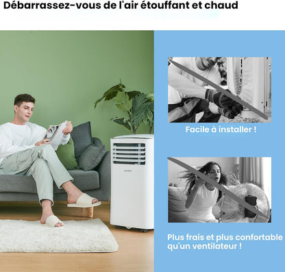 Comfee MPPH-09CRN7 Portable Air Conditioner 9000 BTU 2.6 kW Follow Me R290 Class A up to 33m²