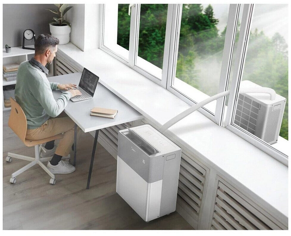 Midea PortaSplit Mobile Split Air Conditioner 12000 BTU 3.5 kW WiFi 4-in-1 Heat Pump