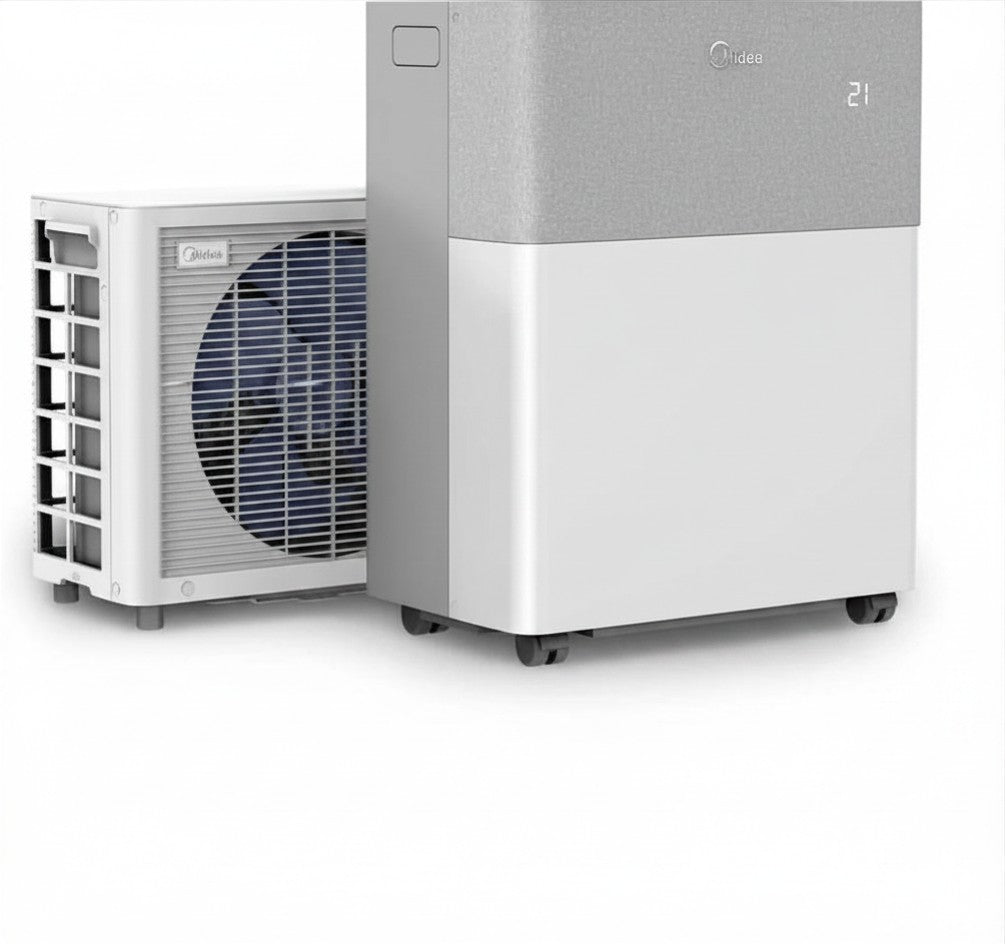 Midea PortaSplit Mobile Split Air Conditioner 12000 BTU 3.5 kW WiFi 4-in-1 Heat Pump